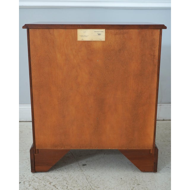 Pair of Henkel Harris Cherry Nightstands For Sale - Image 15 of 18