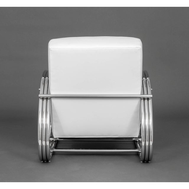 Metal Ralph Lauren "Hudson Street" Lounge Chair For Sale - Image 7 of 7