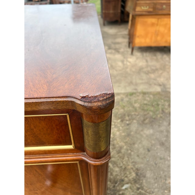 French Late 19th Century Louis XVI Mahogany Secretaire For Sale - Image 12 of 12