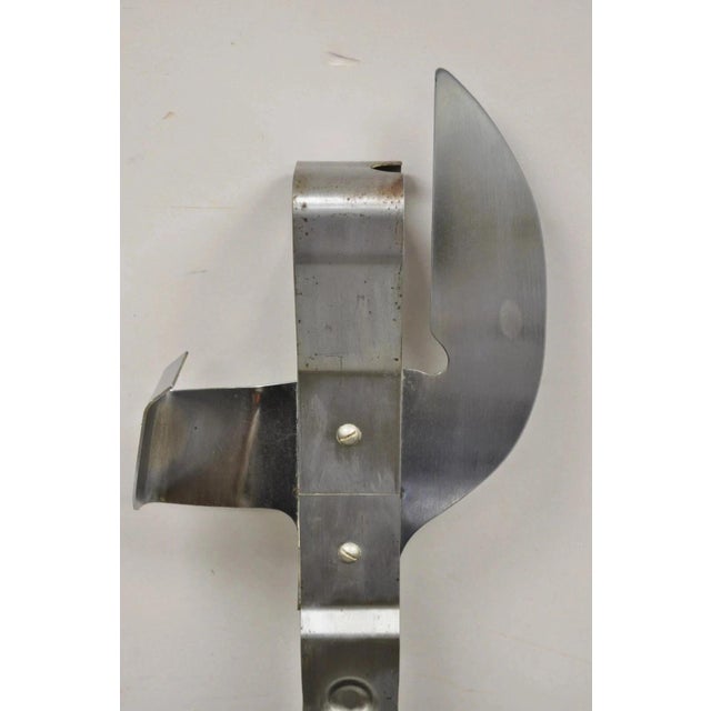 Late 20th Century Large Vintage 48" Curtis Jere MCM Corkscrew Bottle Opener Pop Art Wall Sculpture For Sale - Image 5 of 12