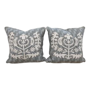Zimmer + Rohde Custom Pillows with Down Inserts- Set of 2