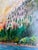 A dramatic original landscape painting titled “Firestorm” (2009) by Portland, Oregon artist Albert “Al” Seneres...