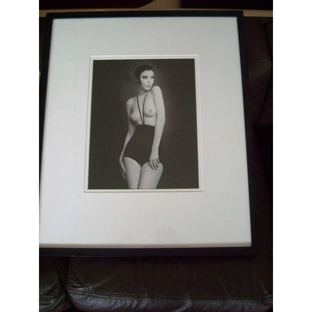 We have a very nice an important photo of the well known artist William Claxton of Peggy Moffit in Rudi Gernreich's...