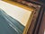 Contemporary "Waves” Abstract Art in Antique Frame, Seascape Painting Transitional Wall Art by JTS For Sale - Image 3 of 11