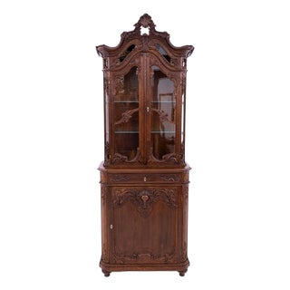Antique French Display Case, 1870 For Sale