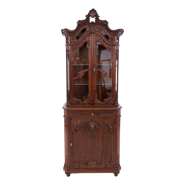 Antique French Display Case, 1870 For Sale