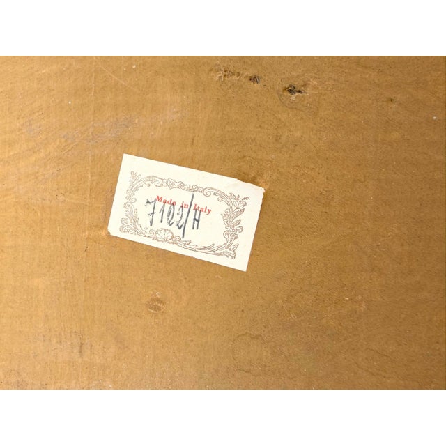 Italian Antique-Style Venetian Mantel Mirror For Sale - Image 10 of 11