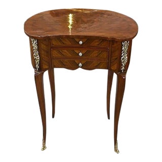 French Style Small Commode With Gold Details For Sale