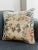 Beige Vintage Turkish Isparta Rug Pillow Cover 16x16 – Floral Wool Cushion For Sale - Image 8 of 11