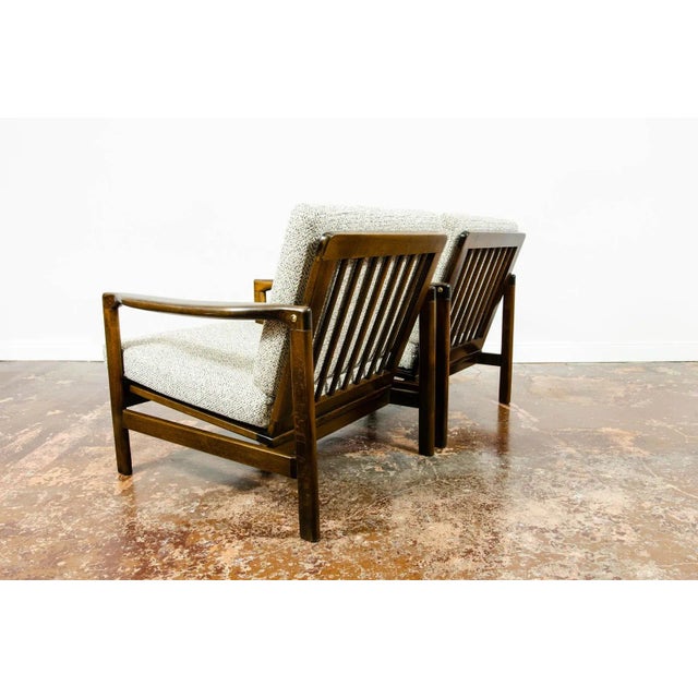 Set of B-7522 Armchairs by Zenon Bączyk, 1960s For Sale - Image 10 of 18