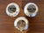 Silver Wall Clock with Barometer and Thermometer by Andreas Mikkelsen for Georg Jensen, 1980s, Set of 3 For Sale - Image 8 of 8