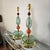 Mid-Century Modern 1990s Pair of Green, Mid Century Modern, Murano Glass Table Lamps For Sale - Image 3 of 9