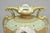 Early 20th Century Antique Nippon Hand Painted Porcelain Green Moriage Twin Handle Portrait Vase For Sale - Image 5 of 17