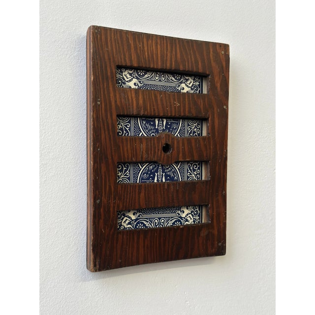 Brown Vintage Handmade Magician's Vanishing Card Trick, Circa Mid 20th Century For Sale - Image 8 of 12