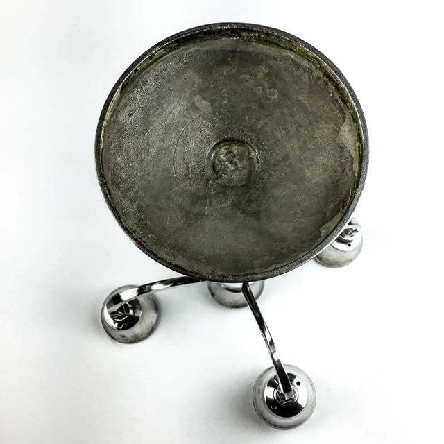 Post Modern Nickle Silver Candelabra For Sale - Image 12 of 13
