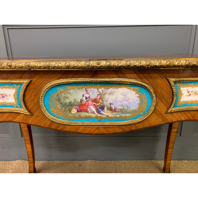 French Tulip Wood Desk, 1880 For Sale - Image 3 of 17