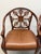 Pair of Theodore Alexander Regency Style Mahogany Armchairs With Leather Seats For Sale - Image 11 of 16