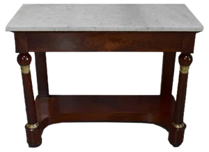 Empire Mahogany Console Table