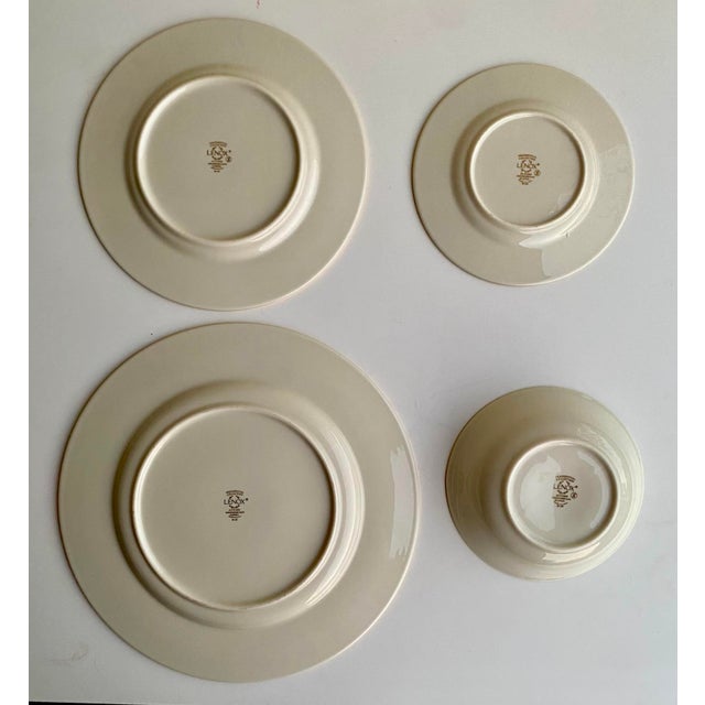 Vintage Lenox Presidential Collection “Autumn” Dinnerware Set For Sale In Austin - Image 6 of 9