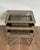 1940s Neoclassical style brass nesting tables. French work by Maison Jansen. For Sale - Image 6 of 12