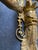 Metal Pair of Early 20th Century Matching Serpent Brass Wall Sconces For Sale - Image 7 of 11