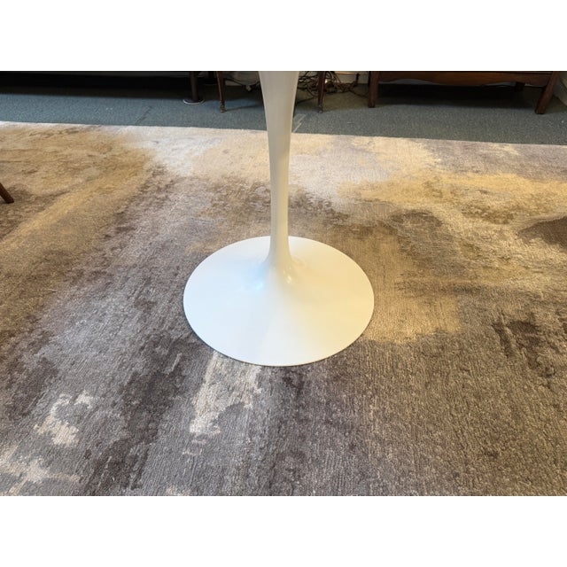 Eero Saarinen for Knoll Tulip Table, 47 Inches For Sale - Image 10 of 11