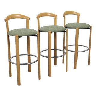Postmodern Bar Stools from Casala, Germany, 1980s, Set of 3 For Sale