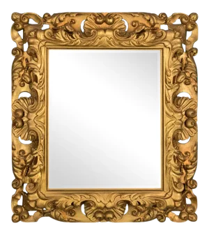 Late 20th Century Classical Revival Gilt wood Wall Mirror