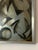 Gray Futurist Painting in Back Treated Glass by Lam Lee Group, 1980 For Sale - Image 8 of 13
