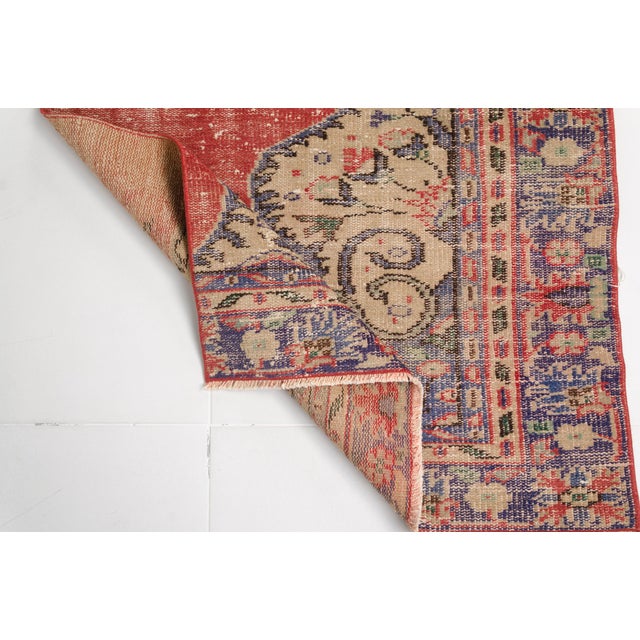 Home Decor Oushak Wool Runner For Sale - Image 9 of 10