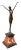 Art Deco Style Bronze Ballerina on Marble Base by J. B. Deposee For Sale