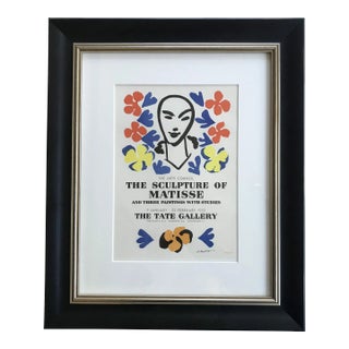 Henri Matisse Framed Lithograph 46 the Sculpture of Matisse For Sale