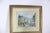 Vintage European City Scene Paris France Oil Painting, Framed, Small Original Art For Sale - Image 9 of 14