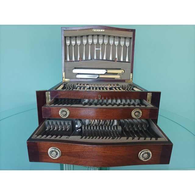 Canteen of Cutlery from Sharman D Neill Ltd, 1920s, Set of 104 For Sale - Image 7 of 17