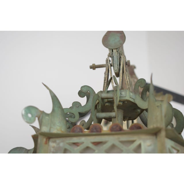 Corner Lanterns, Italy, 1920s, Set of 2 For Sale - Image 6 of 18