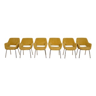 Kilta Armchairs by Olli Mannermaa for Juch Mobelfabrik, Germany, 1970s, Set of 6 For Sale
