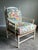 Vintage Coastal Palm Beach Lounge Chair & Ottoman in Custom Tropical Upholstery For Sale - Image 4 of 6