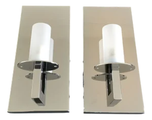 Italian Chrome Wall Lights by Dimore Di Lucia Valzelli, Set of 2