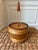 Mid-Century Modern Vintage Mid-Century Rattan, Bamboo & Pine Ice, Nut or Candy Bucket With Tongs-Made in Japan For Sale - Image 3 of 18