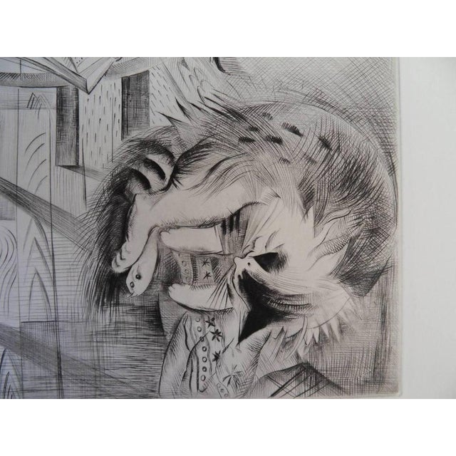 Mily Possoz, Le repos du chat, Etching For Sale - Image 4 of 7