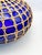 Mid 20th Century Vintage Seagrass Rattan Wrapped Cobalt Ceramic 12" Pottery For Sale - Image 5 of 8