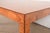 Milo Baughman Style Burl Wood Parsons Extension Dining Table, Newly Refinished For Sale - Image 12 of 15
