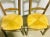 Vintage Mid Century Shaker Shawl Chairs- a Pair For Sale - Image 4 of 12