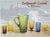 Circa 1960 Seneca Glass "Driftwood" Casual Footed Dessert Cups – Set of 6 For Sale - Image 12 of 13