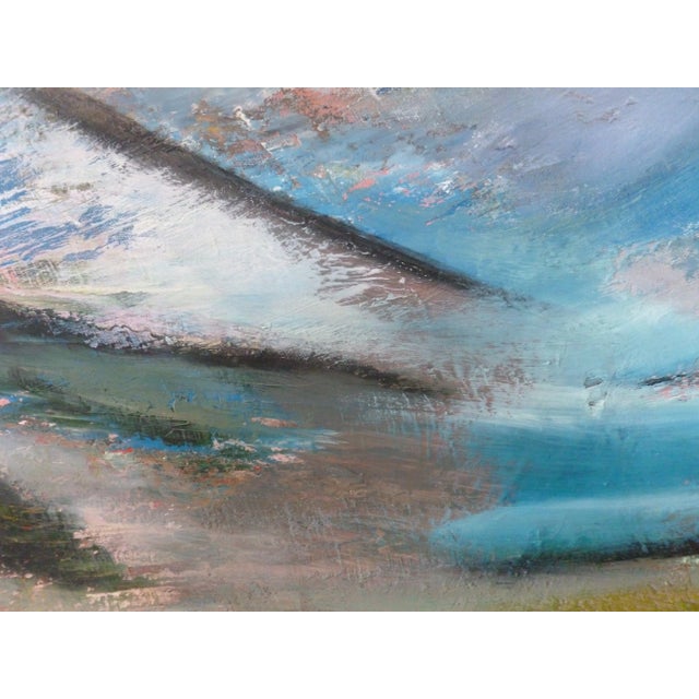 "Kiss It Goodbye" Abstract Oil Painting by Scott Spencer For Sale - Image 4 of 7