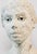 Antique French Zinc Bust Sculpture, Continental Cast Metal Figure, Unsigned, Circa Early 20th Century, 24" X 24" For Sale - Image 6 of 9