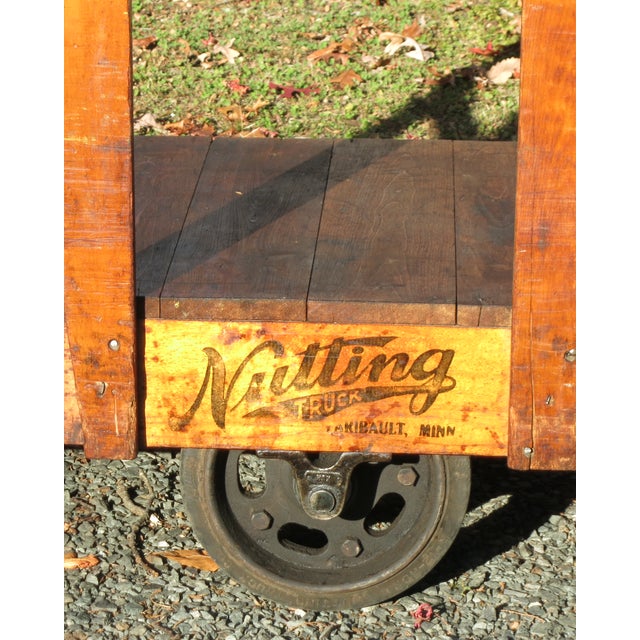 1940s Vintage Nutting Truck Factory Cart Chairish