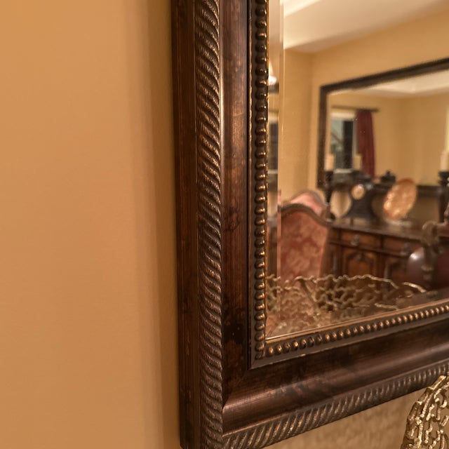 Traditional Wall Mirror / Accent Mirror For Sale - Image 3 of 4