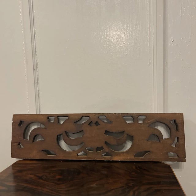 Carved Wood Panel For Sale - Image 4 of 4