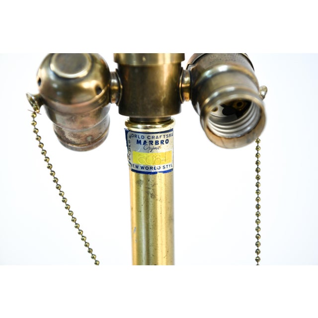 Mid 20th Century Mid 20th Century Italian The Marbro Lamp Pink Ice Murano Opaline Glass Lamp XL For Sale - Image 5 of 12